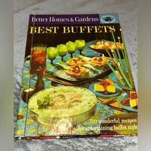 Better Homes & Gardens Best Buffets Cookbook, 1963, Hardcover
